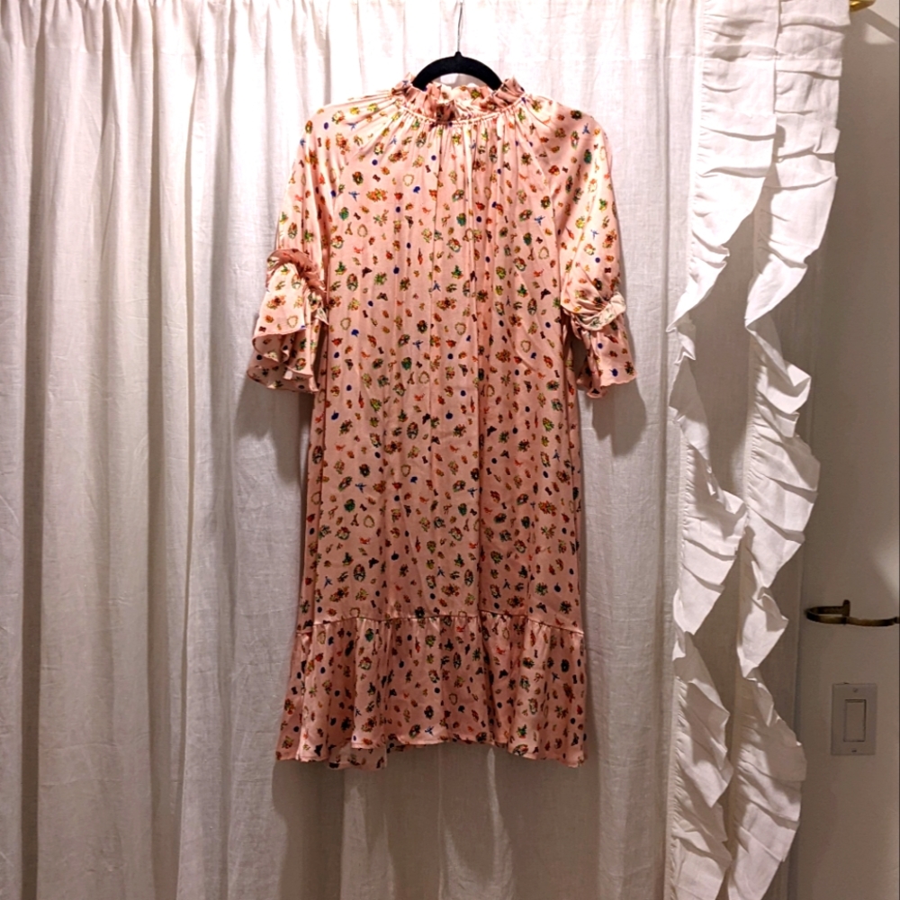 Cynthia Rowley pink mini dress